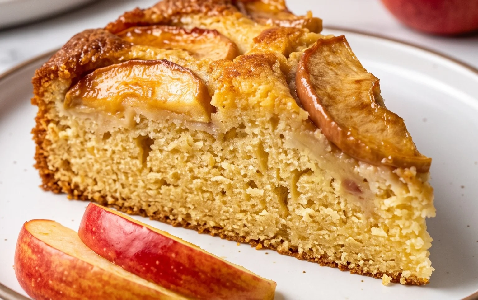 Easy French Apple Cake