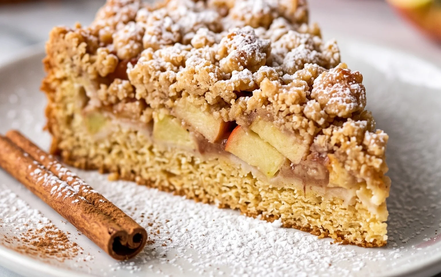 Veganer Apfelkuchen – einfach & mit leckeren Streuseln