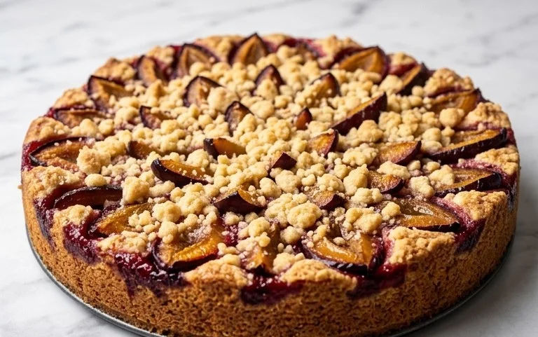 Zwetschgenkuchen mit Streuseln: Herbstlicher Genuss
