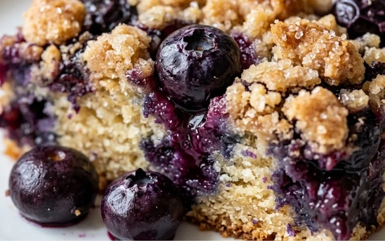 Heidelbeerkuchen mit Streusel