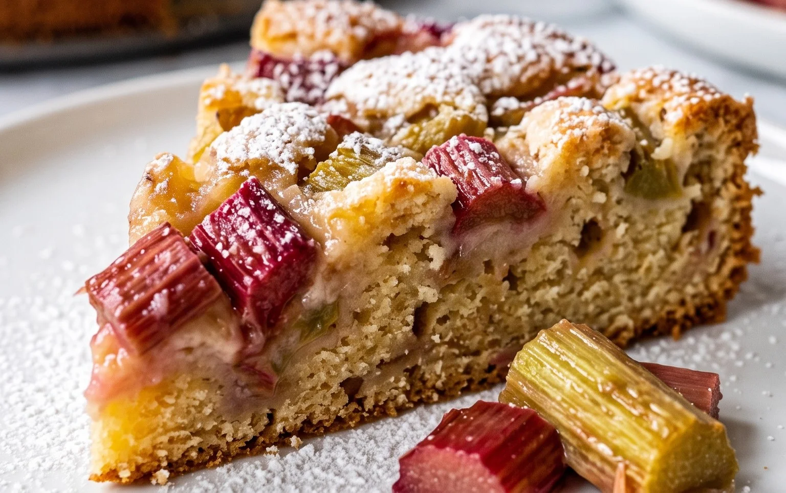 Endlich Rhabarbersaison: Unsere 3 besten Rhabarberkuchen Rezepte